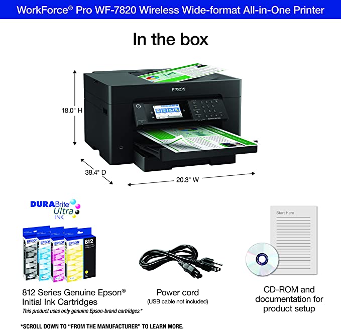 Printer Epson WorkForce Pro WF-7820